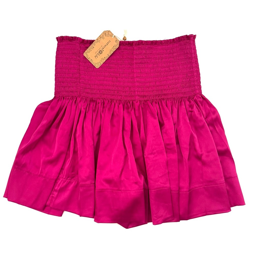 Natural Life Daisy Skirt Magneta Size Small - Picture 4 of 7